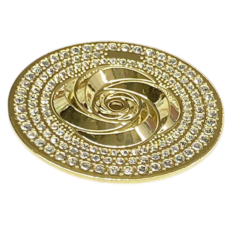 Gradual stone size in watch dial
