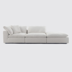 Luxury Modern White Sectional Sofa