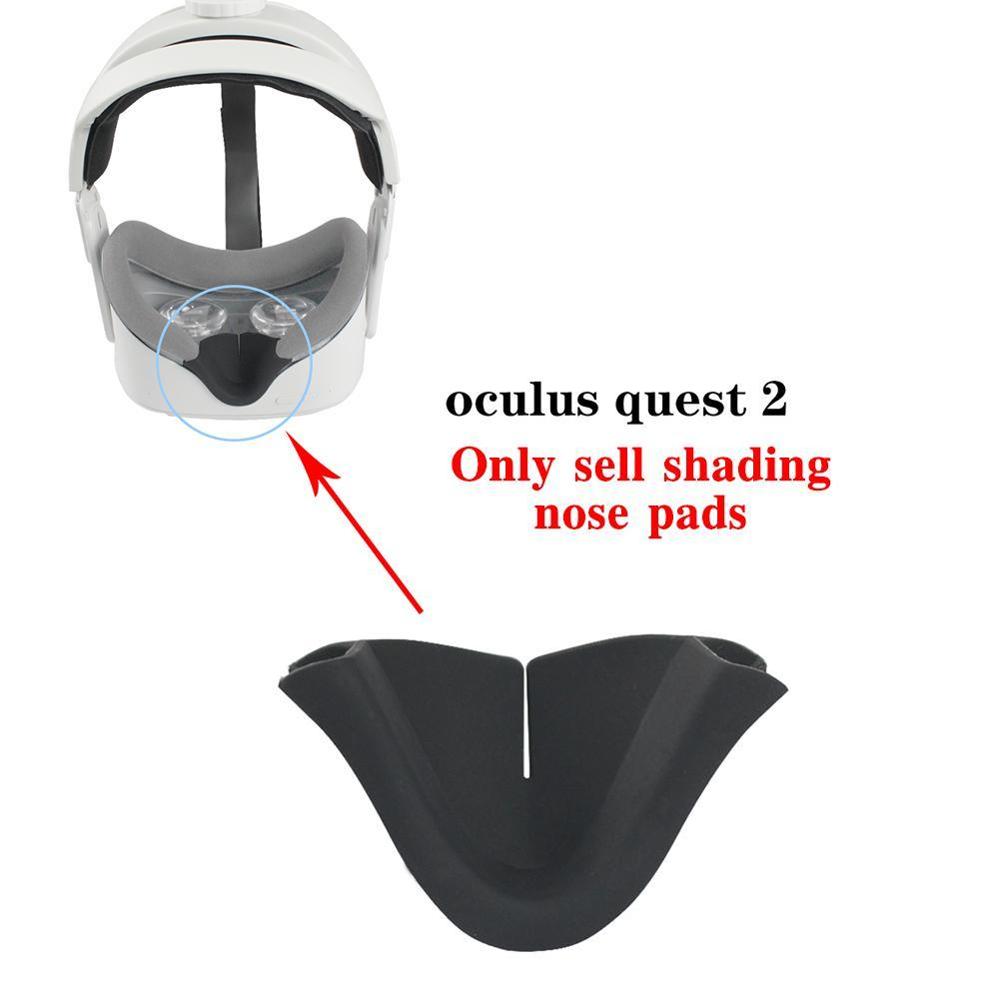 Anti-Leakage Nose Pad For Oculus Quest 2 VR Light-blocking Silicone For Oculus Eco-friendly Glasses Pad VR Nose Pad New Arrival
