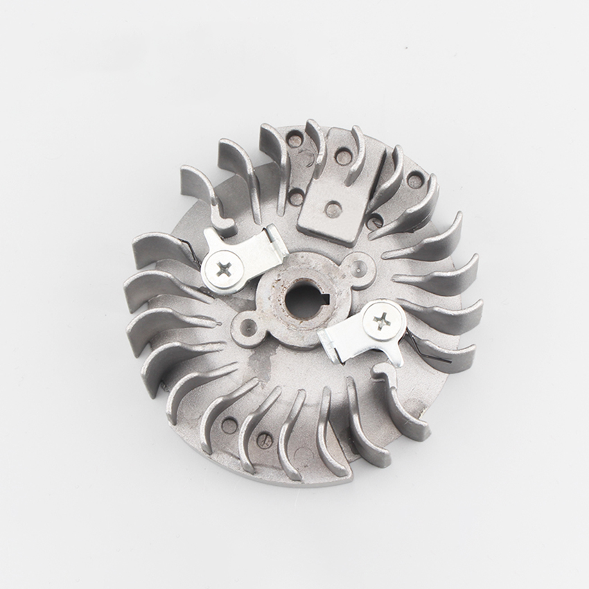 52/58 Gasoline Saw Universal Flywheel Accessories Chain Saw Strong Magnetic Ignition Aluminum Fywheel Hand Tool Parts