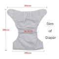 Ohbabyka Eco-friendly Diaper Cover Wrap Washable Diapers Couches Lavables Baby Nappy Reusable Nappy Baby Pocket Cloth Diapers