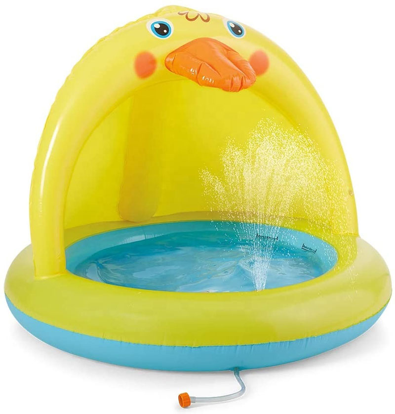 inflatable baby pool duck