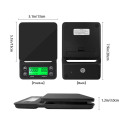 3kg/0.1g Drip Coffee Scale With Timer Portable Electronic Digital Kitchen Scale High Precision LCD Electronic Scales