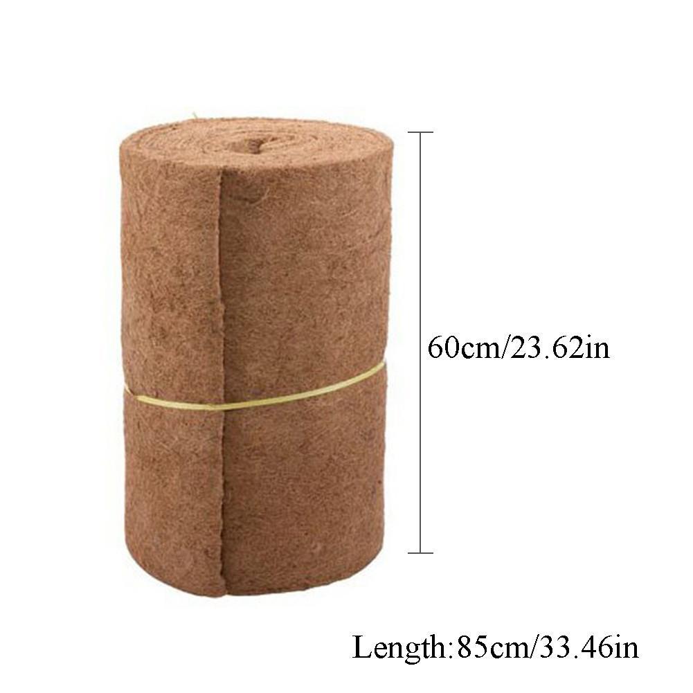 24inch Width And 33inch Lenth For Wall Hanging Baskets Coir Mat Bulk Roll Natural Coconut Fiber Mat Reptile Pet Breathable Pads