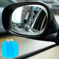 Anti Fog Car Mirror Window Clear Film Car Rearview Mirror Protective Film Waterproof Car Sticker 2 Pcs/Set
