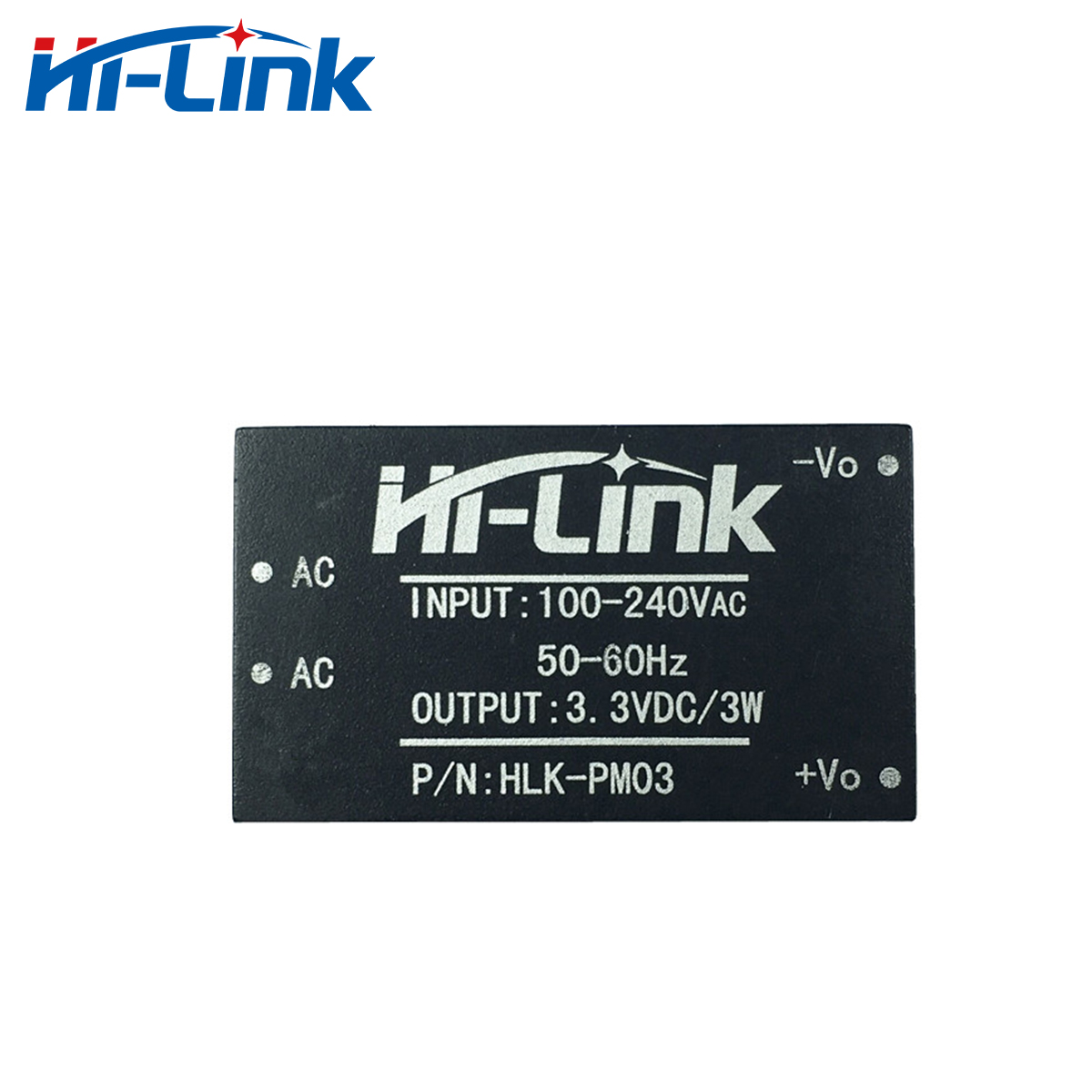 Hi-Link Factory Original Price 220V to 3W 3.3V 1A AC DC Power Supply Module Customized