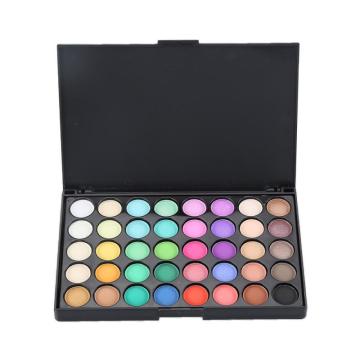 Long Lasting Natural Sweat Proof Waterproof 40 Color Matte Pearlescent Shimmer Highlight Eyeshadow Palette Cosmetic Makeup TSLM1