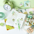 1.5cm*5m Cute Fresh Avocado Masking Tape Scrapbooking Decorative Washi Tape Diary Notebook Album DIY Craft Kids Gift