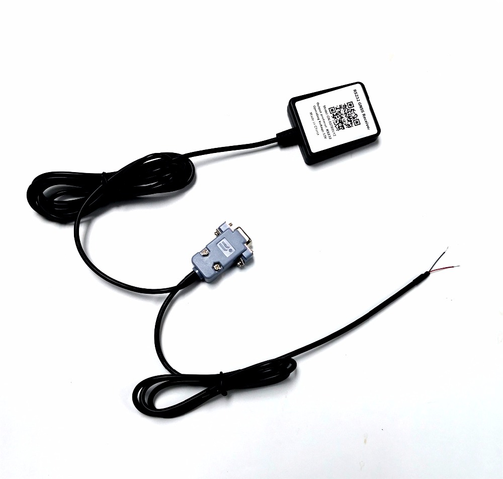9600 baud rate Industrial 12V-24 DB9 Female 5m RS232 protocol, power supply RS-232 GNSS GPS glonass receiver Module NMEA0183