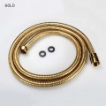 1.5m Stainless Steel Shower Flexible Tubing Hoses Bathroom Accessories Bathroom Plumbing Hose Chrome/Black/Gold/Rose Gold