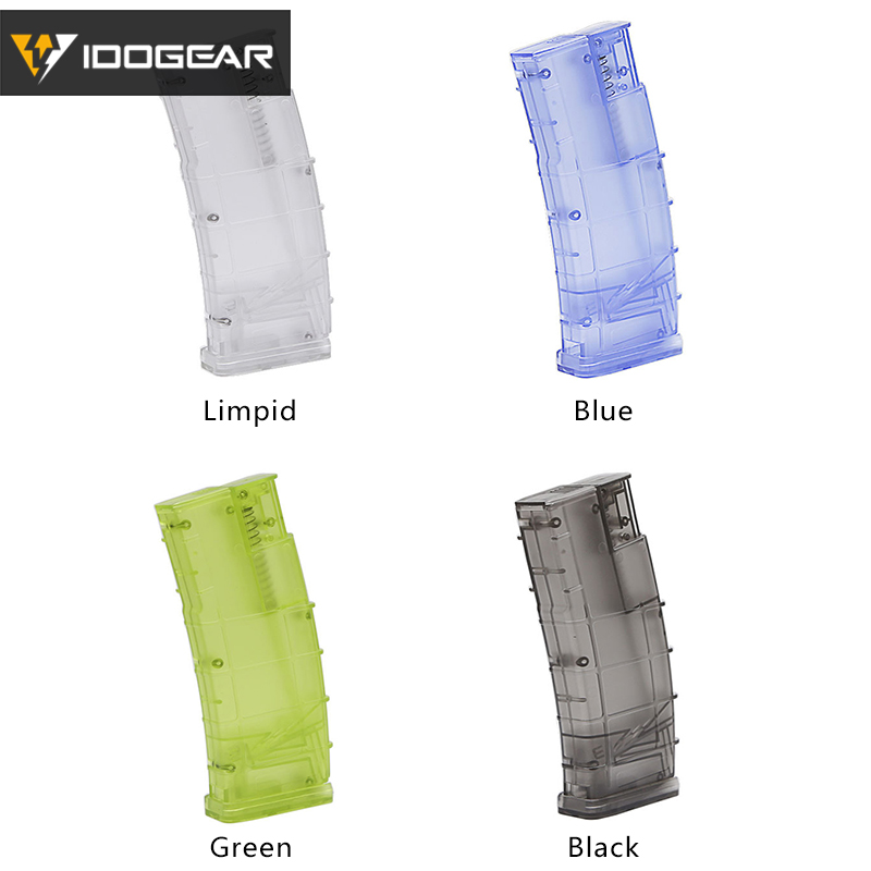 IDOGEAR Airsoft Paintball BB Quick Speed loader 500rd Large Capacity Tactical Rifle Magazine Shape 3940