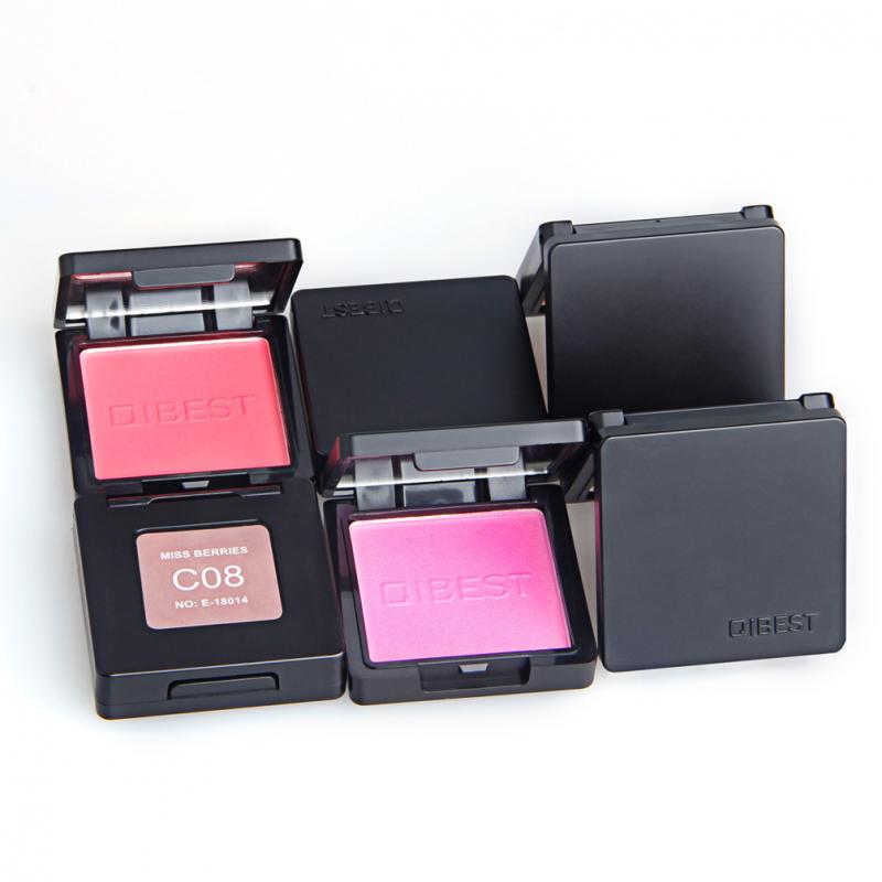 8 Colors Monochrome Blush Lasting Blush Powder Ruddy Red Rouge Natural Cheek Tint Orange Peach Pink Blusher Cream Contour TSLM2