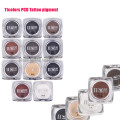 PCD Permanent Makeup Ink Eyebrow Tattoo Ink Set Lip Microblading Pigment Professional Encre A Levre 10ML Deep Brown Black