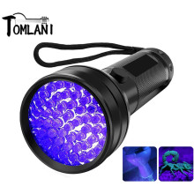 395 nM UV Flashlight 51 LED Blacklight Ultraviolet Lamp Torch Detector for Dog/Cat Urine,Dry Stains,Bed Bug