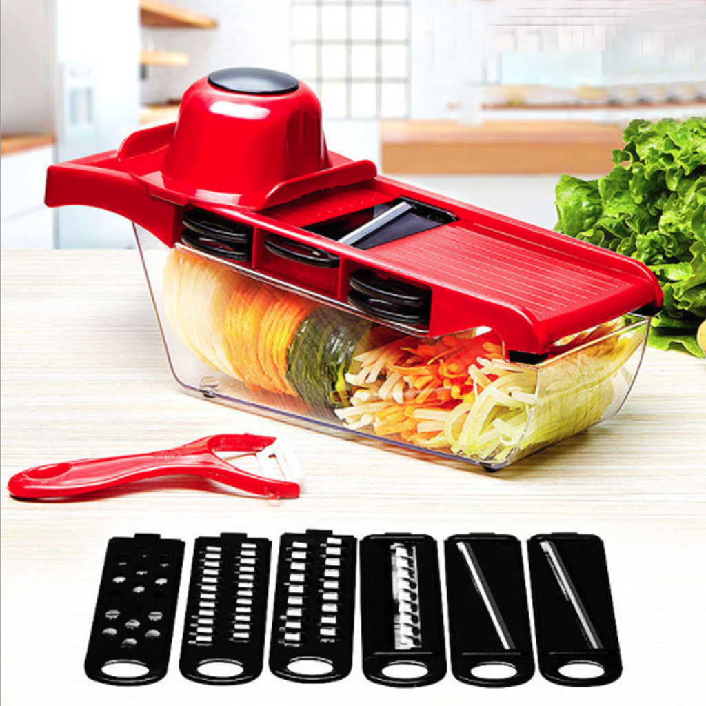 Vegetable Cutter with Steel Blade Mandoline Slicer tools Potato Peeler Carrot Cheese Grater vegetable slicer Kitchen Accessories