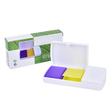 Plastic Pill Segmentation Break Off Pill Container Storage Cutter Pill Case Rectangular Cut Medicine Cutting Knife