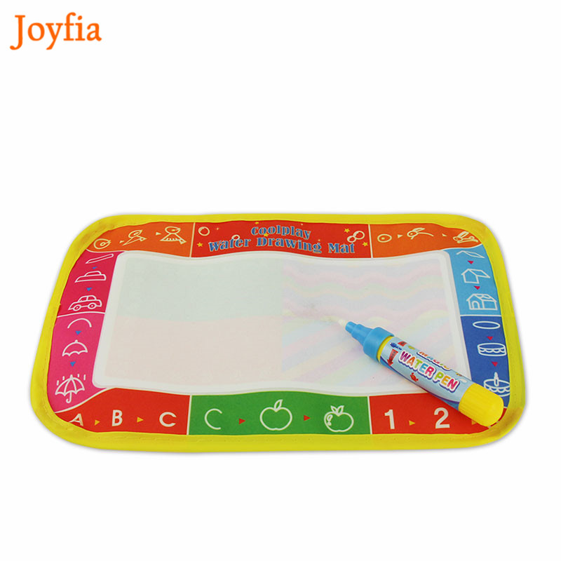 25*16.5cm Water Drawing Mat & Magic Pen Doodle Painting Board Water Drawing Toys Early Learning Educational Toys for Kids #