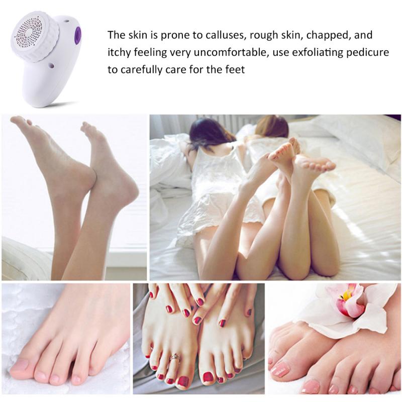 Electric Foot Grinder File Portable Rechargeable Callus Exfoliate Hard Skin Remover Pedicure Scraper Foot Care Tool New Dropship