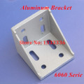 6pcs/lot DIY 6060 Serie Corner Brackets Angle Connector Fastener for 59*59 Decorative Industrial Aluminum Profile Accessories