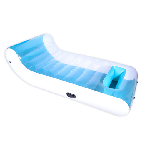 PVC Transparent Inflatable Furniture blue lounge chair for Sale, Offer PVC Transparent Inflatable Furniture blue lounge chair