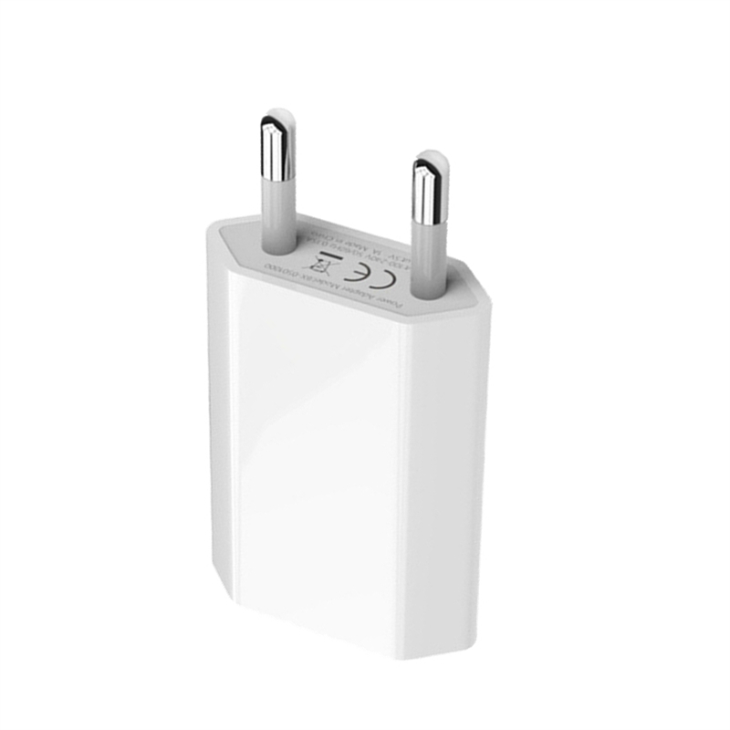 10pcs/Lot EU Plug Wall AC USB Charger For Apple iPhone X XS MAX 8 Travel Charger Adapter For iPhone 3GS 4 4S 5 5S 6 6S 7