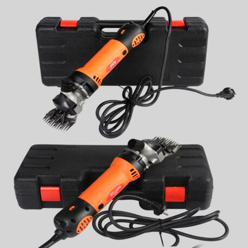 Free shipping Update ELECTRIC 320W SHEEP Cutter /GOATS SHEARING CLIPPER + 13 tooth straight blade High power cut wool