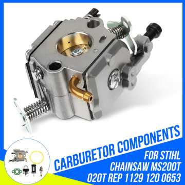 Carb Carburetor For Stihl MS200 MS200T 020T Chainsaw ZAMA C1Q-S126B 11291200653 Fuel Supply System Carburetors Replacement Parts