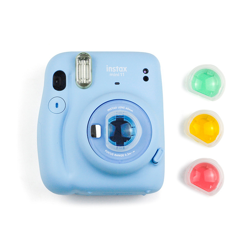 4PCS Close-up Lens Colorful Color Filter Mirror For Fujifilm Instax Mini 11 Mini11 Instant Film Cameras Photographic Accessories