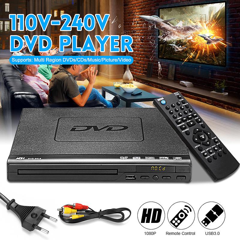 Professional 110V-240V USB Multiple DVD Player ADH DVD CD SVCD VCD Disc Player Home Theatre System With Romote Control