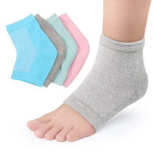 Colorful Cotton Socks Peds Anti Cracking Liner Heel Socks Soft Elastic Silicon Moisturizing Foot Skin Care Heel Foot Protection