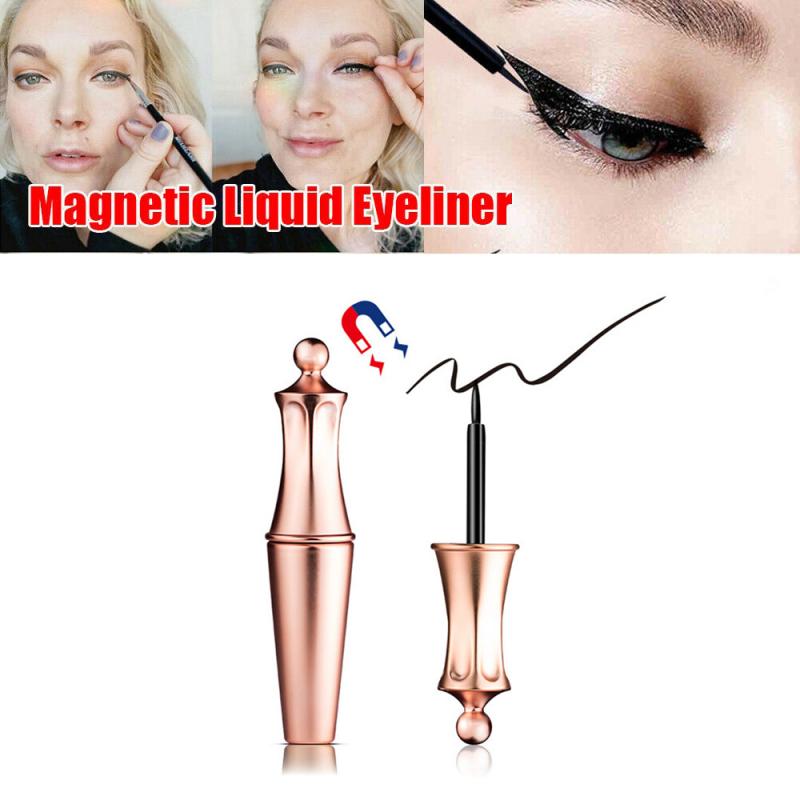 Hot 1 Bottle Eyes Magnetic Liquid Eyeliner For Magnets Eyelashes Fast Drying Easy Wear Long-lasting Waterproof Eye Makeup TSLM1