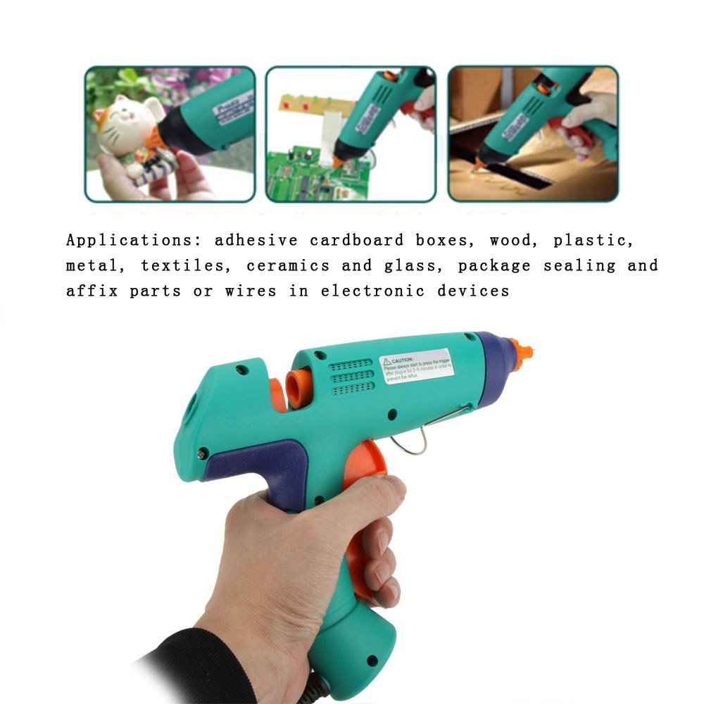 Hot Power Tool Proskit GK-389H Professional Hot Melt Glue Gun 100W For Adhesive Cardboard Boxes