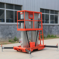 14m 16m wheel aerial scissor lifter lift tables with CE