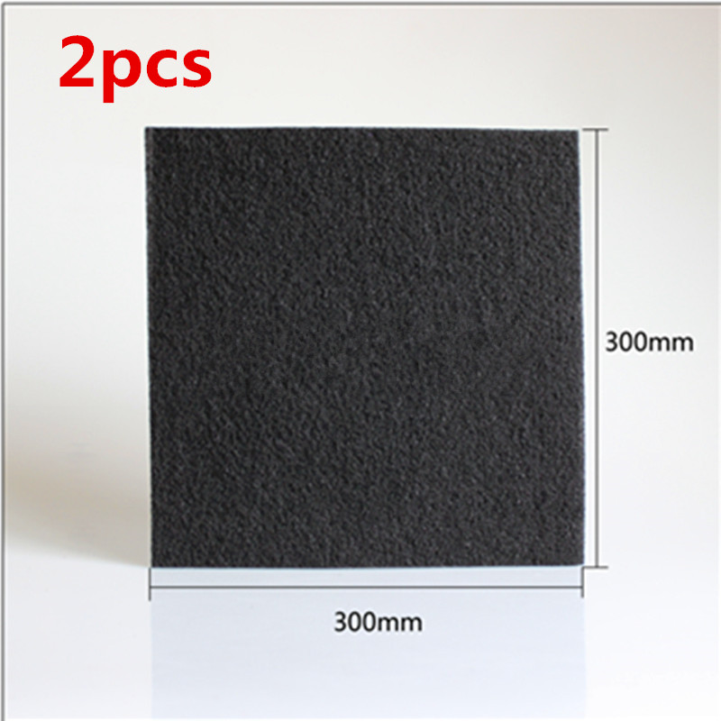 2pcs DIY Universal Air Purifier Activated carbon filter cotton 300*300*4mm Air Purifier Parts
