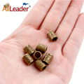 New Products Metal Hair Ring Accessories For Dreadlocks Dreads Beads For Hair Extension Copper Bead/ Cuffs/ Clips For Wig