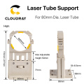 Cloudray Co2 Laser Tube Holder Support Mount Flexible Plastic Diameter 80mm for 75-180W Laser Engraving Cutting Machine