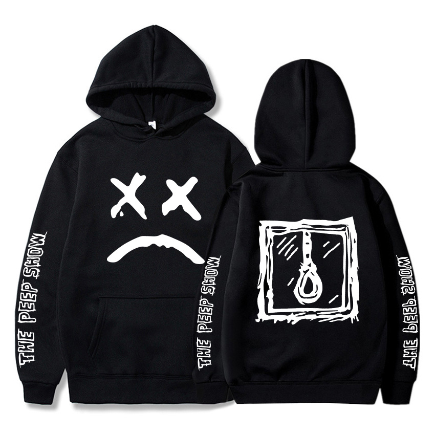 New Hoodies Hell Boy Lil.peep Men/women Hooded Pullover man Sudaderas Cry Baby Hood Hoddie Sweatshirts Love