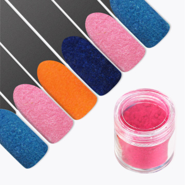 NEW 26 Color DIY Velvet Flocking Powder for Velvet Manicure Nail Art Polish Acrylic Powders Liquids 10g