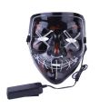 Halloween decoration light up glowing LED party mask