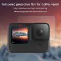 6pcs Camera Tempered Glass Ultra-thin Lens Film Screen Scratch-resistant Protector Film For Go Pro 9 Action Camera Accessories
