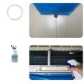 Air Conditioner Cleaning Cover with Water Pipe Waterproof Dust Protection Cleaning Cover Bag for Air Conditioners Below 1.5P