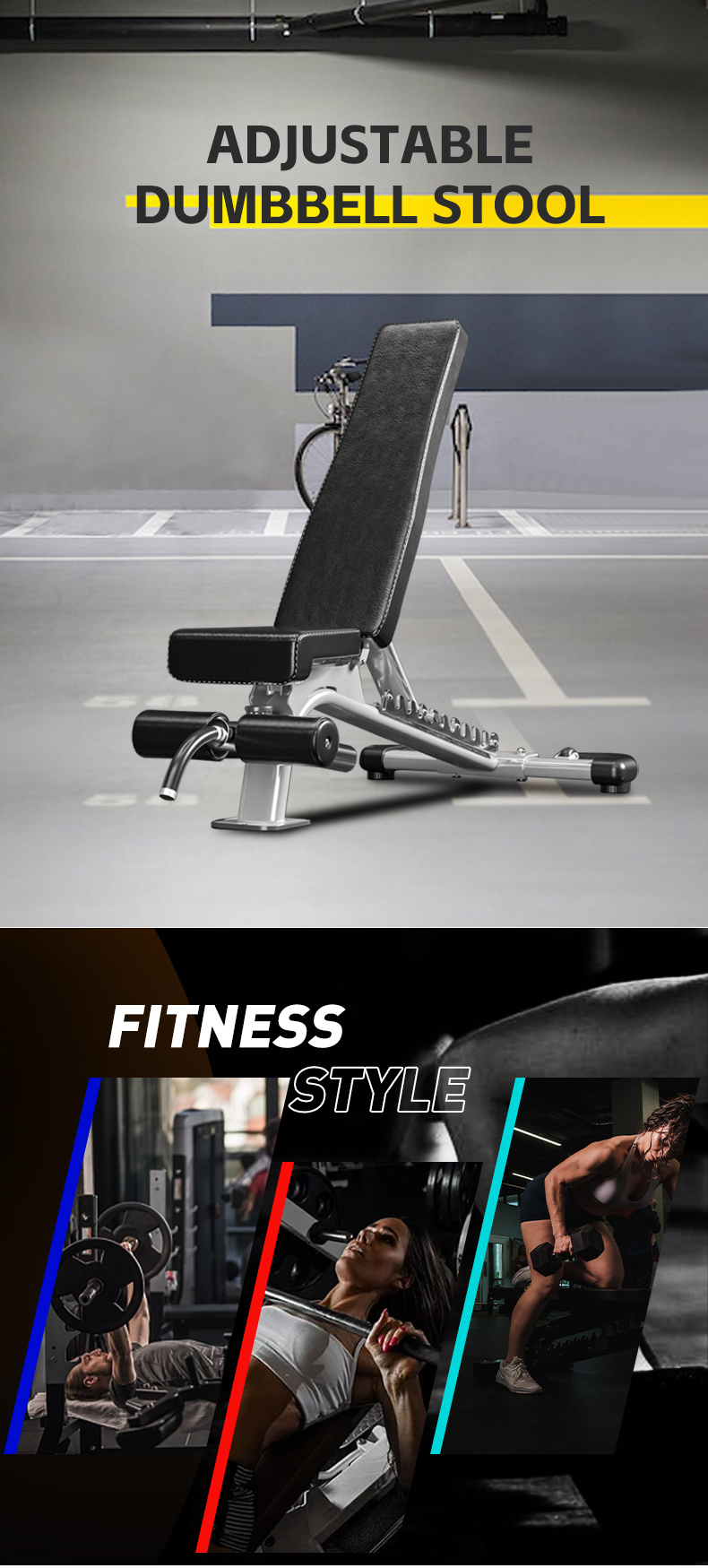 Sawtooth Dumbbell Bench