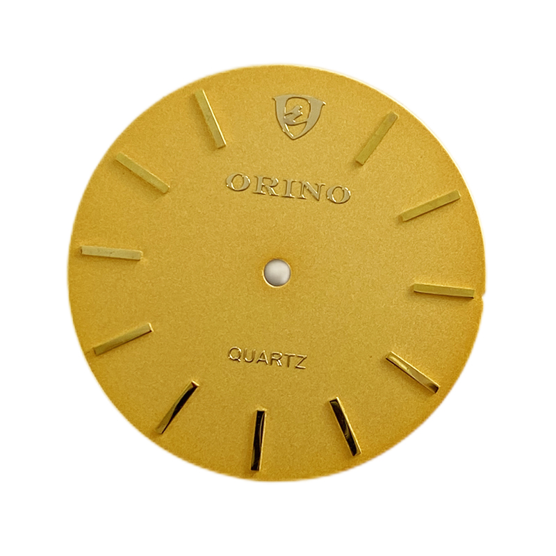 yellow watch dial 