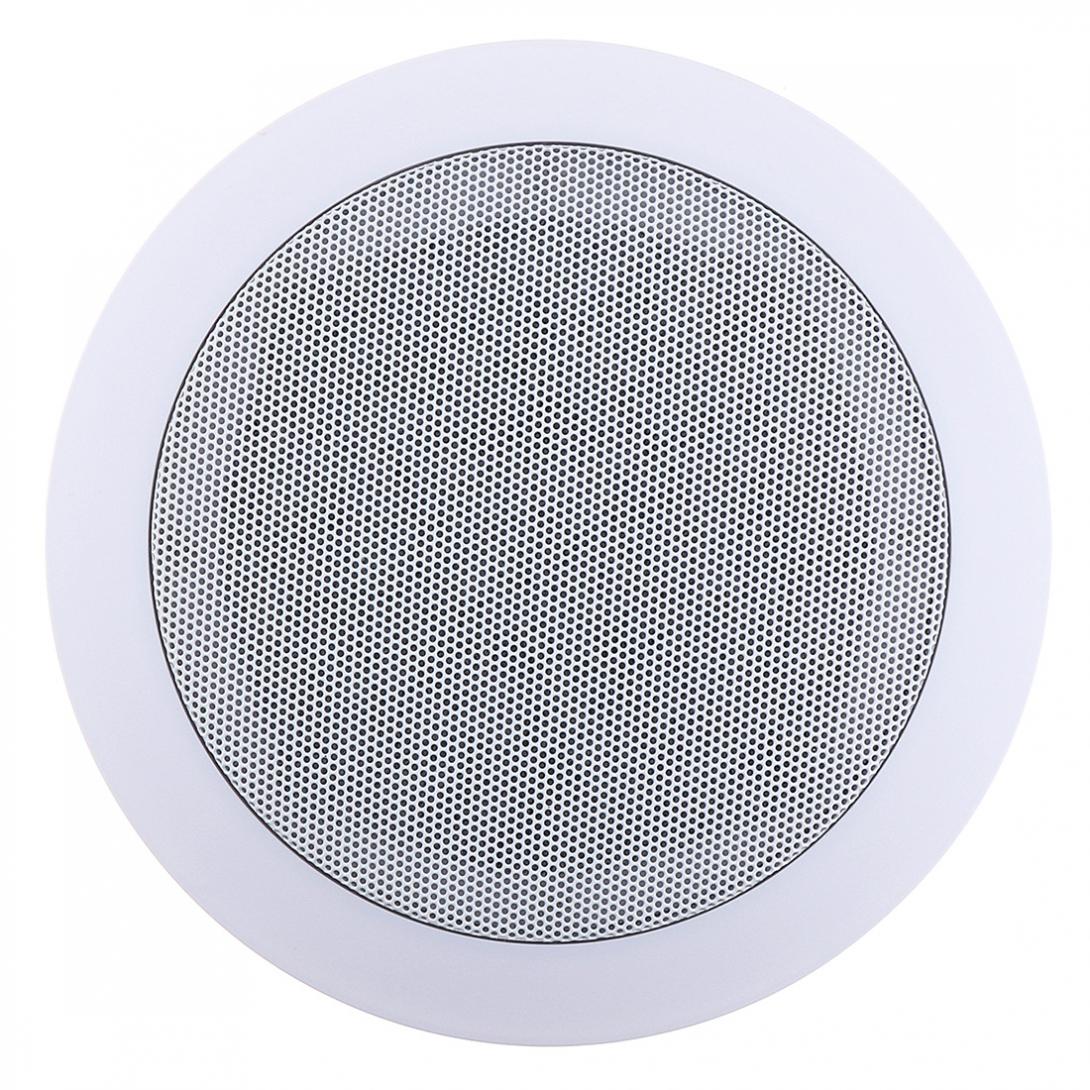 5 Inch 20W Coaxial Fixed Resistance Radio High Fidelity Ceiling Speaker Public Broadcast Background Music Loudspeaker for Home