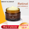 VIBRANT GLAMOUR Retinol Face Cream Firming Lifting Anti-Aging Remove Wrinkle Whitening Brightening Moisturizing Facial Skin Care