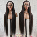 Natural color straight wig