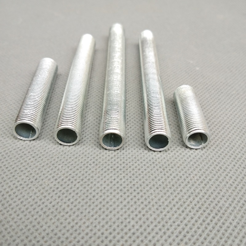 20 pieces/lot 15-300mm metric m10*1.0mm pitch threaded hollow tube tooth tube threaded rod hollow tube DIY Lighting Accessories