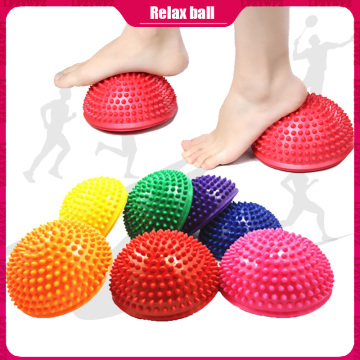 Semicircular Balance Durian Yoga Ball Tactile Massage Soles Acupoint Stability Training Ball Pilates Fitness Balance Yoga Ball