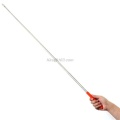 1pc Professional Touch Whiteboard Pen High Quality Felt Head 1 Meter Stainless Steel Telescopic Teacher Pointer Random color