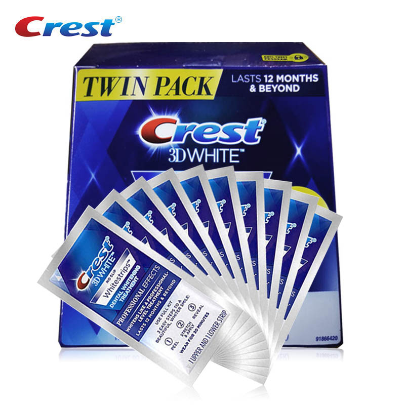 3D White Whitestrips Professional Effects Teeth Whitening Strip Last 12 Monthes Teeth Whitening Dental Whiter Vip Drop Shopping